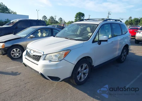 2015 Subaru Forester 2.5I Premium from USA, damaged, VIN JF2SJADCXFH524011